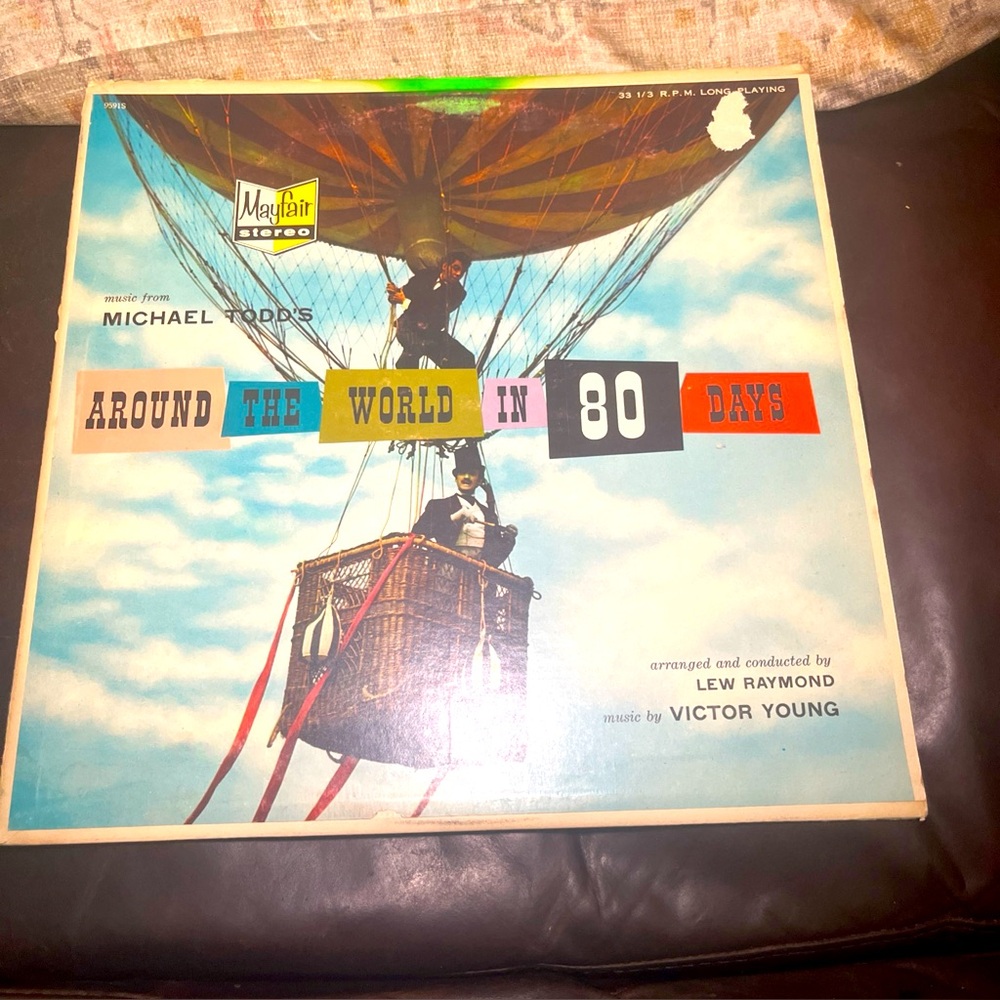 Mayfair 'Around the World in 80 Days' Vinyl Record